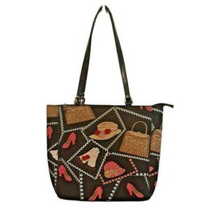 Bulaggi Tote Purse Embellished Hat Gloves Shoes Beaded Embroidery